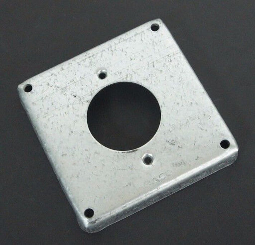 LOT OF 4 NEW HUBBELL 811 4" SQUARE COVERS RAISED 1/2"
