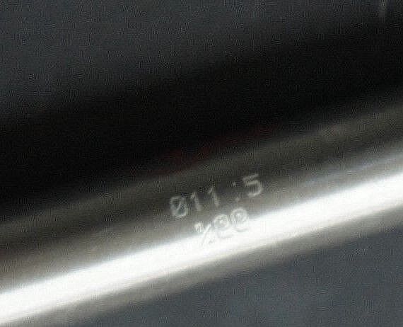 NEW BIMBA 011.5 CYLINDER LINE AIR SINGLE ACT FRONT 7/16INCH BORE