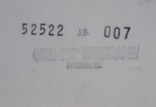 NEW GORE-TEX 52522 007 MEMBRANE / POLYESTER VACUUM FILTER