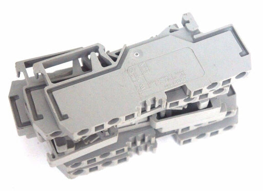 LOT OF 7 WAGO 280 RAIL MOUNT TERMINALS IEC 60947-7-1, 800V, 6094771
