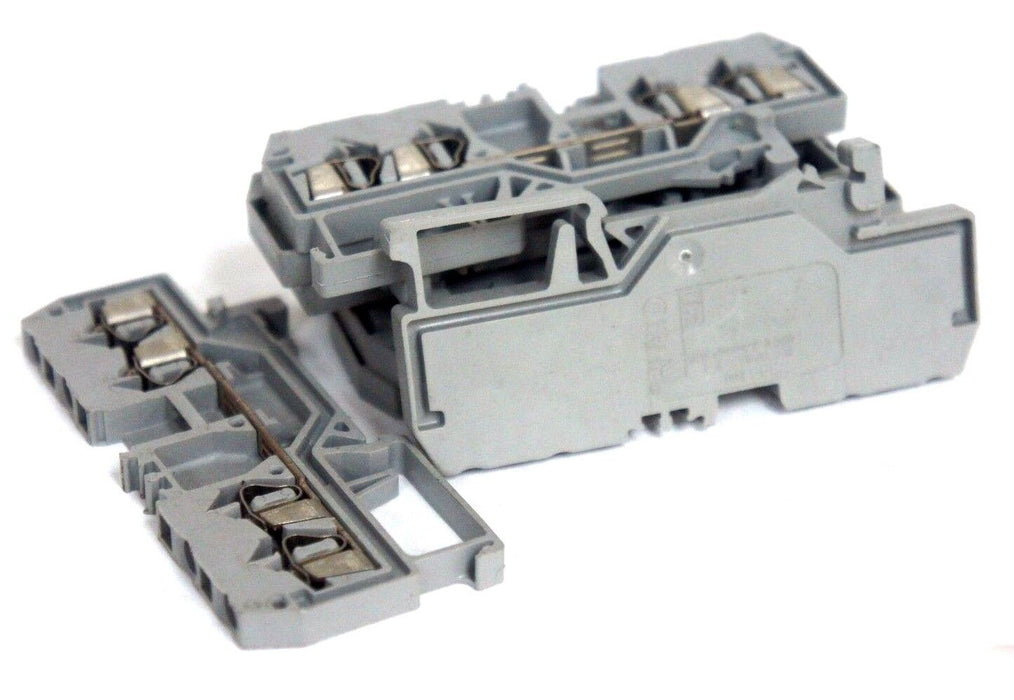 LOT OF 7 WAGO 280 RAIL MOUNT TERMINALS IEC 60947-7-1, 800V, 6094771