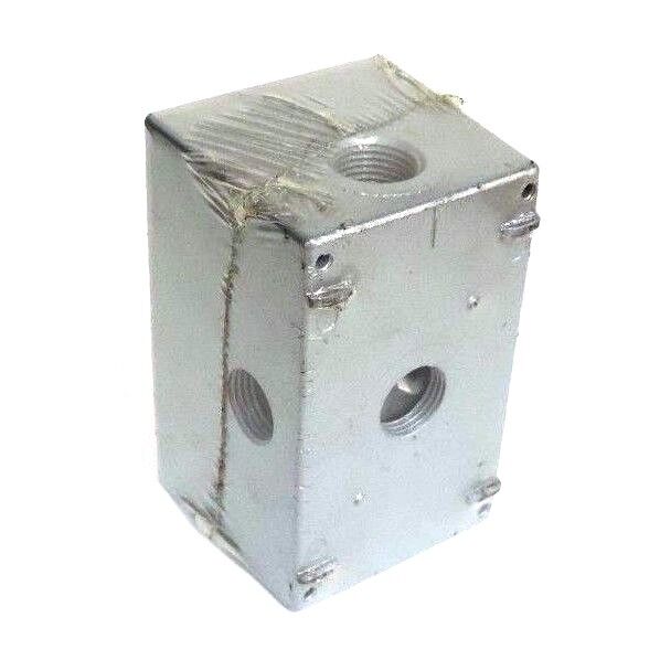 NEW EMERSON APPLETON WDX150 GREY ONE GANG DEEP BOX ENCLOSURE 1/2"-X TYPE