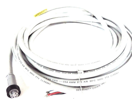 NEW BRAD HARRISON DN10A-M080 DEVICENET 5P CABLE ASSEMBLY 8M CABLE DN10AM080