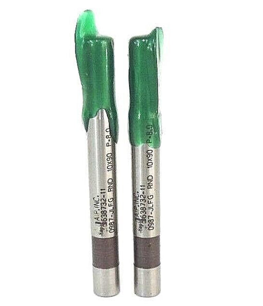 LOT OF 2 NEW AIP INC. 638732-11 PUNCHES  0987-JLFG RND 10X90 P=8.0