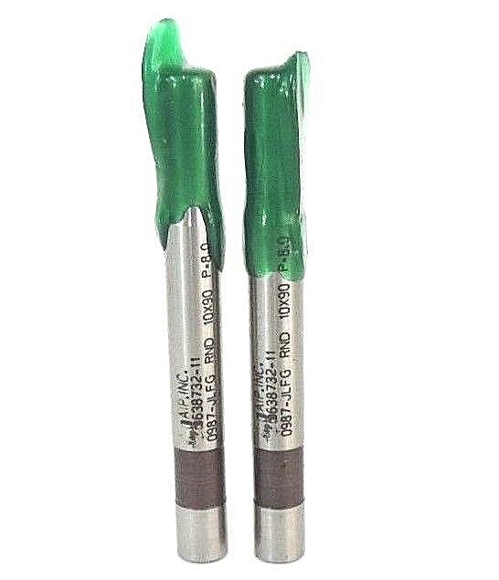 LOT OF 2 NEW AIP INC. 638732-11 PUNCHES  0987-JLFG RND 10X90 P=8.0