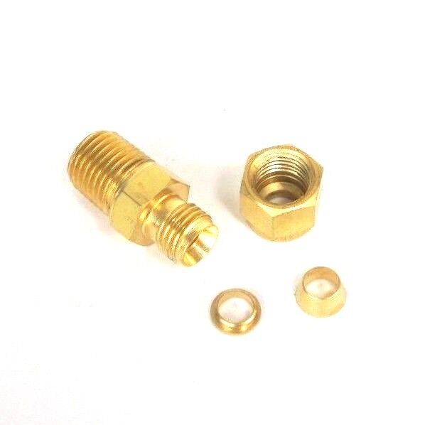 LOT OF 8 NEW SWAGELOK DK-LOK FITTING REDUCERS 1/4" NPT X 3/8" TUBE