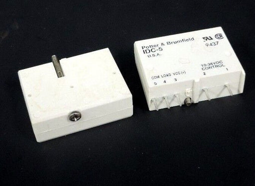 LOT OF 2 POTTER & BRUMFIELD IDC-5 INPUT MODULES 10-36VDC, IDC5