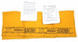 NEW UNITED TECHNOLOGIES CARRIER VP-795085 YELLOW VOLTAGE BARRIER SHEETING 3X2FT