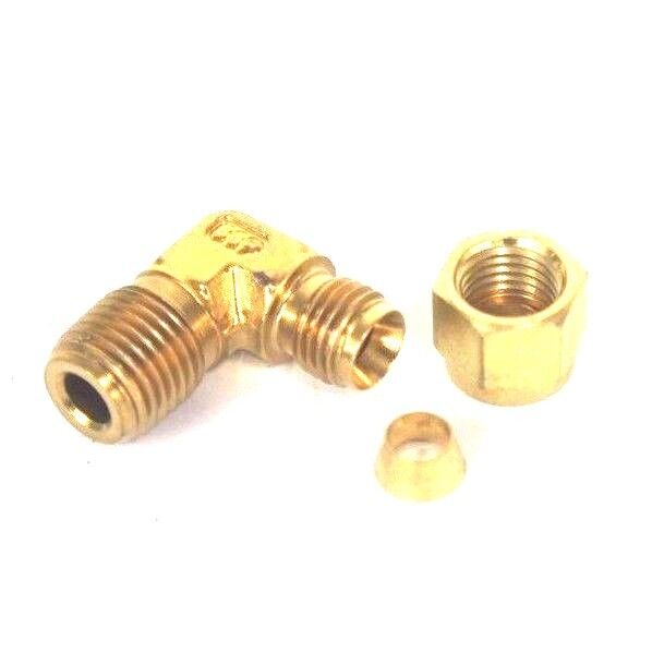 LOT OF 2 NEW SWAGELOK SS-400-2-6 ELBOWS 1/4' TUBE X 3/8" NPT, SS40026