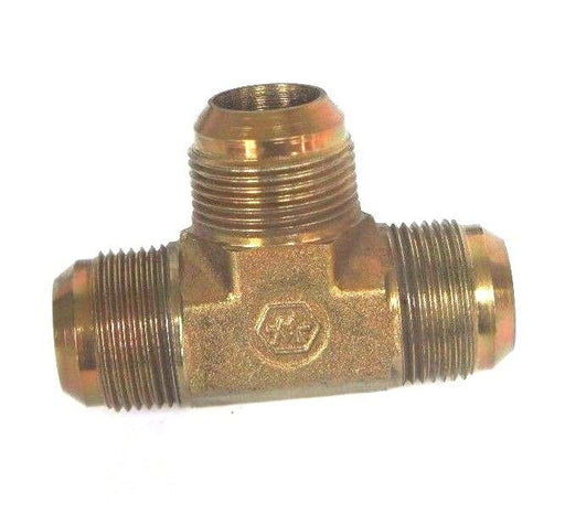 LOT OF 6 NEW GENERIC 1-5/16" FLARED BRASS TEES