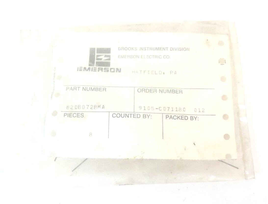 LOT OF 8 NEW EMERSON 820B072BMA SPRINGS