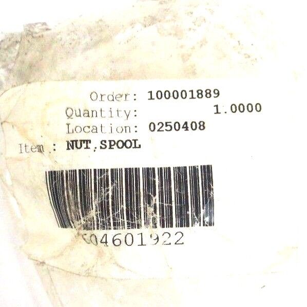 NEW GENERIC 604601922 SPOOL NUT 100001889