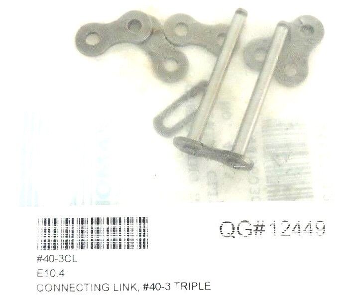 NEW DIAMOND C-446603CL-08-P CONNECTING LINK SPRING CLIP NO. 40-3