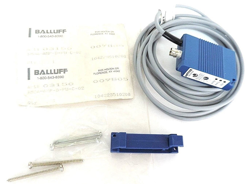 NEW BALLUFF BMOA-AMP-D-PU-C-02 SENSOR ART: 03150, BMOAAMPDPUC02