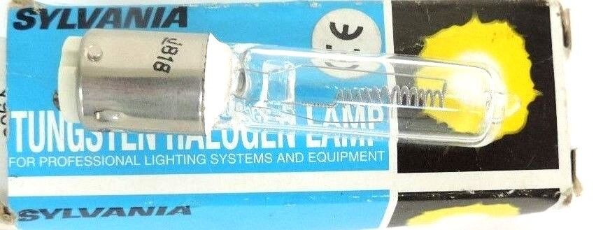 NIB SYLVANIA 58720-3 TUNGSTEN HALOGEN LAMP 587203, 250Q/CL/DC, ESS, 250W-120V