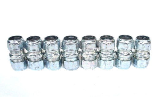 LOT OF 8 NEW THOMAS & BETTS 1/2" CONDUIT CABLE COUPLINGS