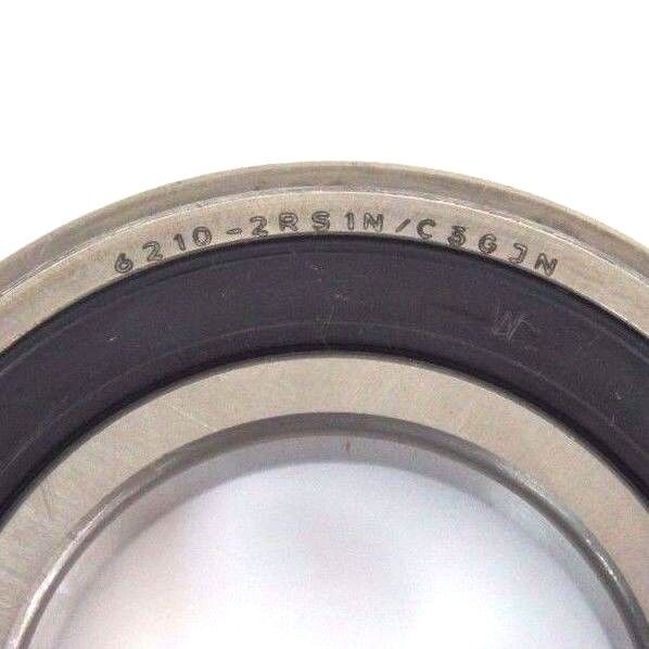 NEW SKF 6210-2RS1N/C3GJN DEEP GROOVE BEARING 62102RS1NC3GJN