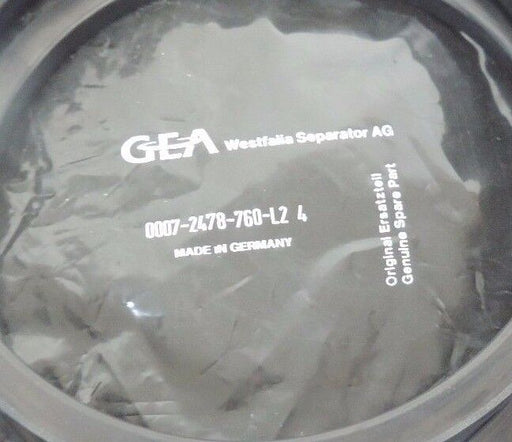 NEW GEA WESTFALIA SEPARATOR AG 0007-2478-760-L2 4 SEAL 00072478760L2