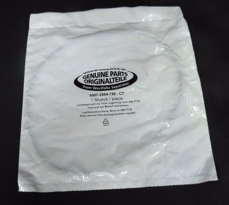 NEW GENUINE PARTS ORIGINALTEILE WESTFALIA SEPARATOR 0007-2564-750-C7 SEAL