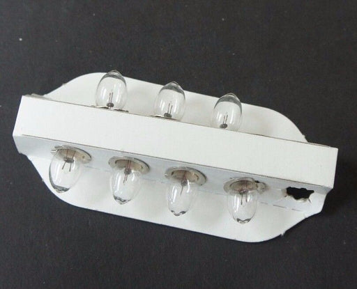 LOT OF 7 NEW GENERAL ELECTRIC PR6 MINIATURE LAMPS 2.47V