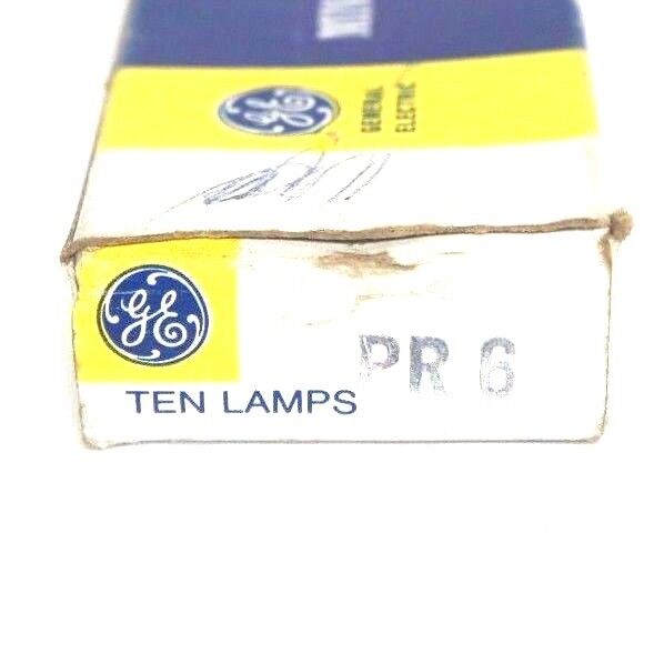 LOT OF 7 NEW GENERAL ELECTRIC PR6 MINIATURE LAMPS 2.47V