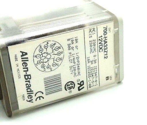 ALLEN BRADLEY 700-HA33Z12 SER. B RELAY 700HA33Z12