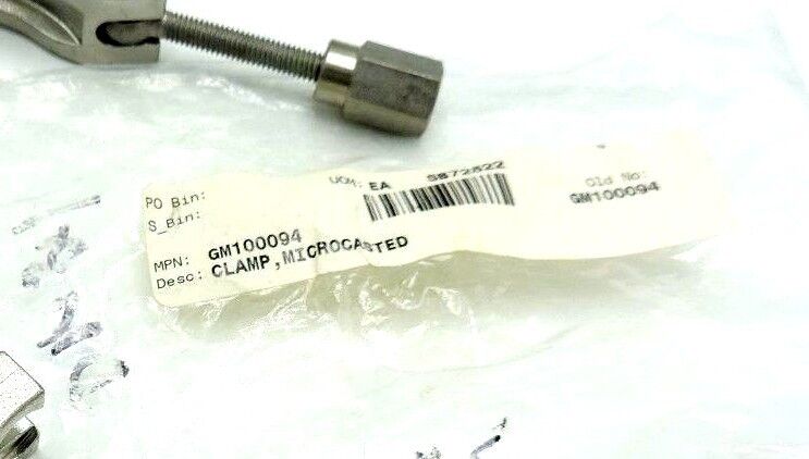 LOT OF 2 NEW FEDEGARI AUTOCLAVE GM100094 MICROCASTED CLAMPS DN 34