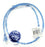 LOT OF 6 NEW CAT6-03-BLB 3' RJ45 SNG MLD BLUE CABLES