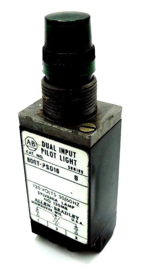 ALLEN BRADLEY 800T-PSD16 DUAL INPUT PILOT LIGHT 800TPSD16, SER. B
