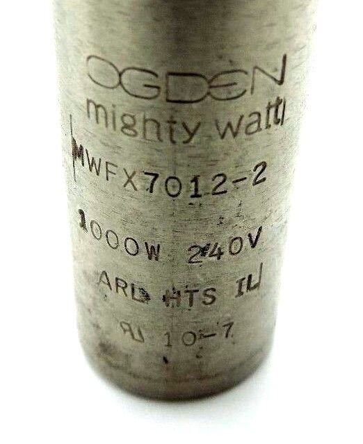 OGDEN MIGHTY WATT MWFX7012-2 HEATING ELEMENT TEMP. CARTRIDGE 1000W, 240V