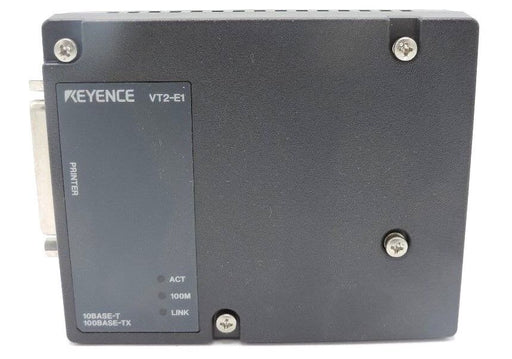 NEW KEYENCE VT2-E1 10BASE-T 100BASE-TX FOR USE WITH VT2 SERIES VT2E1