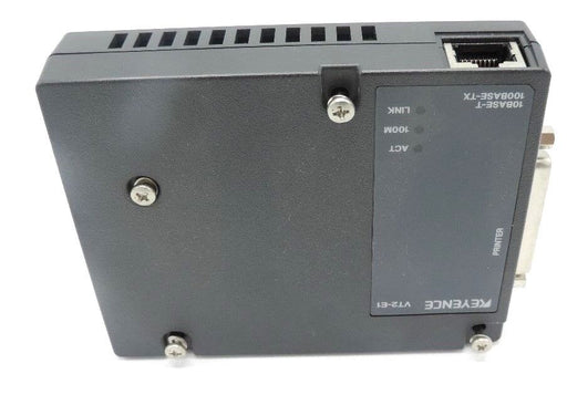 NEW KEYENCE VT2-E1 10BASE-T 100BASE-TX FOR USE WITH VT2 SERIES VT2E1