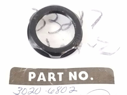 LOT OF 5 NEW HEYCO 3020-3802 LOCKNUTS 3/4'' BLACK