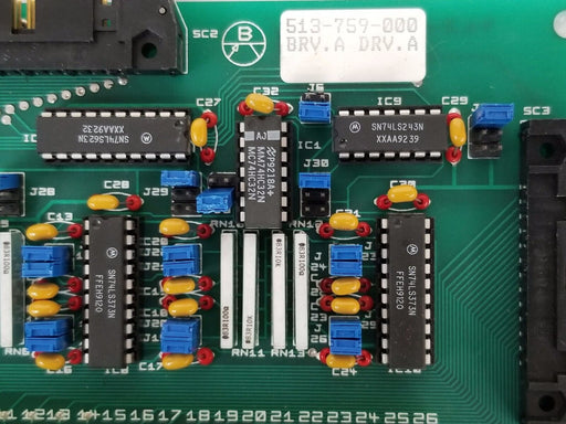 BURTON 513-759-000 CIRCUIT BOARD BRV. A DRV. A, 413-287-000