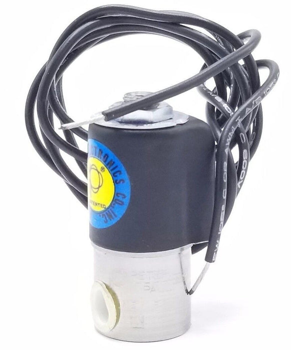 NEW PETER PAUL 53JJ8FGB SOLENOID VALVE 24V 60H, 6W, PSI 100, 1/16 1/16 ORIFICE