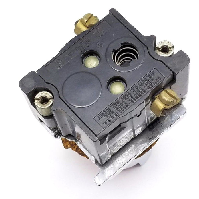 CUTLER HAMMER 10250T CONTACT WITH RED PUSHBUTTON