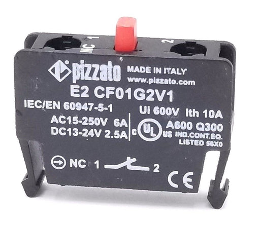 NEW PIZZATO E2CF01G2V1 BASE FIXING CONTACT BLOCK E2-CF01G2V1