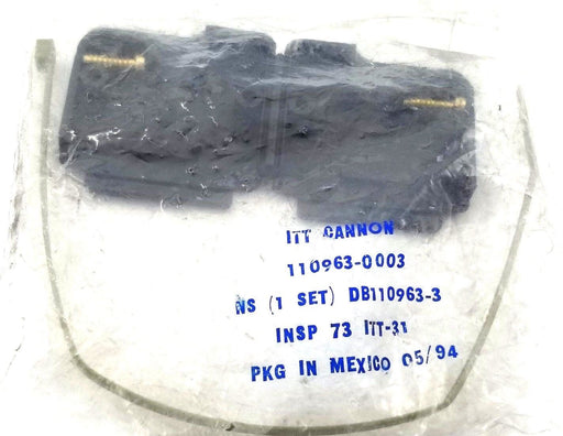 NEW ITT CANNON 110963-0003 CONNECTOR HOOD KIT 1109630003