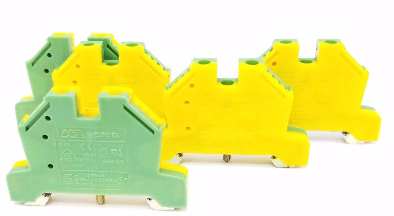LOT OF 5 MORSETTITALIA EURO E4 TERMINAL BLOCKS