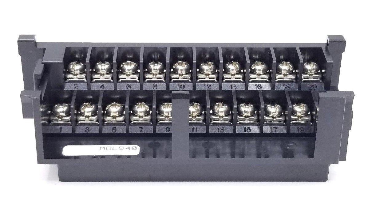 NEW HONDA MDL940 I/O TERMINAL BLOCK WITH CONNECTOR (MISSING COVER)