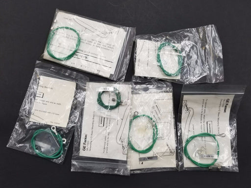 LOT OF 6 NEW GE FANUC GEJ-7003 GROUNDING WIRES FOR I/O BASE MOUNTING BRACKET