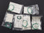 LOT OF 6 NEW GE FANUC GEJ-7003 GROUNDING WIRES FOR I/O BASE MOUNTING BRACKET