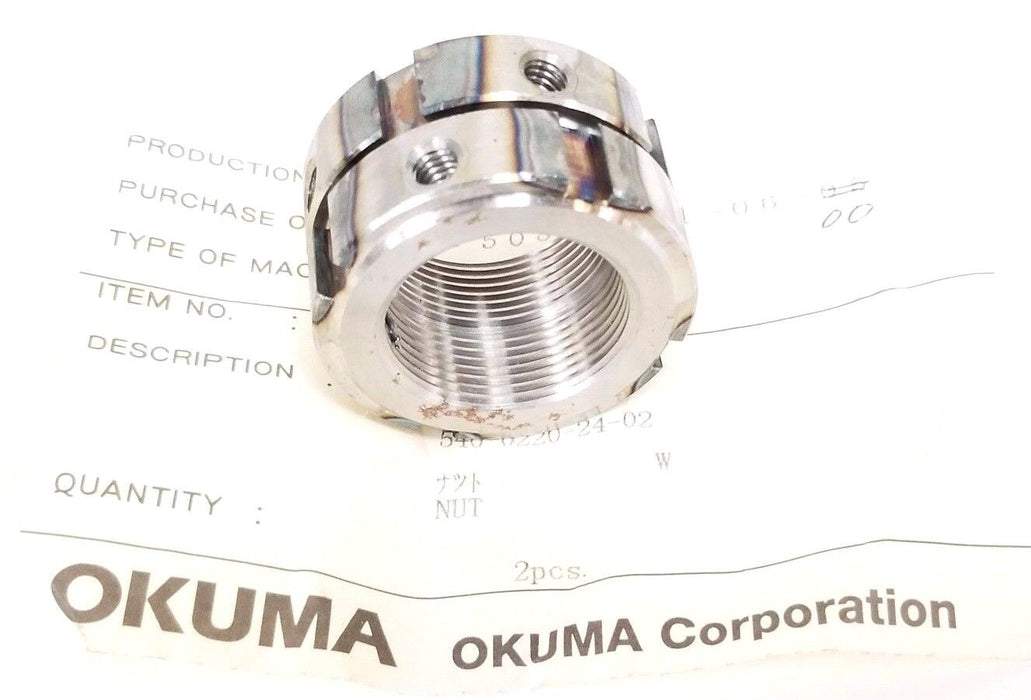 NEW OKUMA 540-0220-24-02 NUT