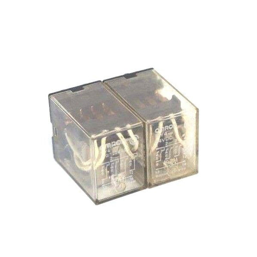 LOT OF 2 OMRON MY4 RELAYS MY4-110/120VAC, MY424VDC