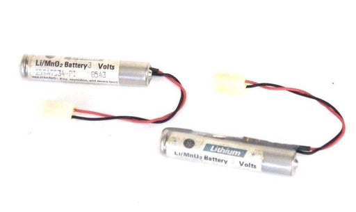 LOT OF 2 GENERAL ELECTRIC 259A9534-PI LITHIUM 3 VOLT BATTERIES 259A9534PI