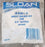 NEW SLOAN H-636-AA SWEAT SOLDER KIT FOR 3/4'' SUPPLY (URINAL)