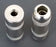 LOT OF 2 NEW NEWARK 39F757 JACK SOCKETS, 3 CONTACTS 6.35MM METAL BODY 1230