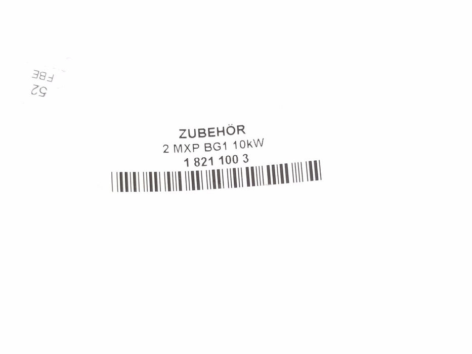 NEW ZUBEHOR 2 MXP BG1 10KW KIT 1 821 100 3