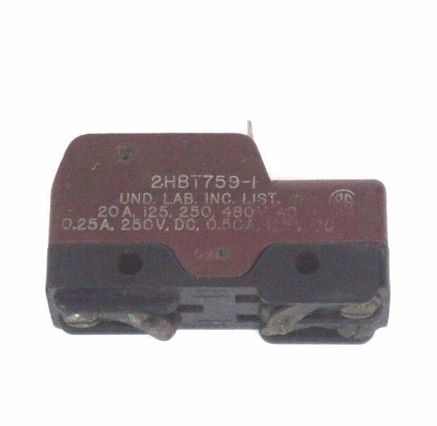 UNIMAX 2HBT759-1 LIMIT SWITCH 20A, 2HBT7591