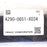 NEW FANUC A290-0651-X034 RUBBER GASKET A2900651X034